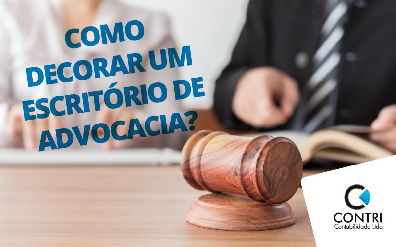 decorar um escritório de advocacia